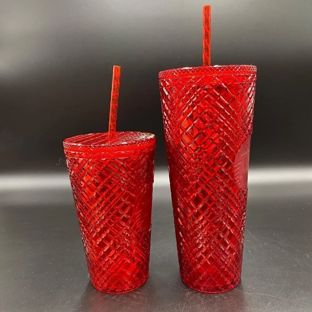 Starbucks Red Jeweled Venti (24oz) & Grande (16oz)